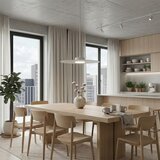  Luster na sajli PIATTO 1xGX53/15W/230V, prečnik 35 cm, beo | Eponuda.com