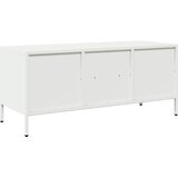  TV ormarić bijeli 101,5x39x43,5 cm hladno valjani čelik Bijela | shoptok.hr