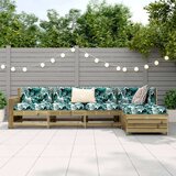  5-dijelni set vrtnih sofa od impregnirane borovine | shoptok.hr