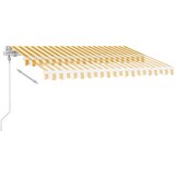  Samostojeća automatska tenda 350 x 250 cm žuto-bijela | shoptok.hr