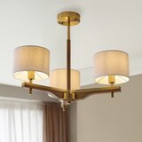  Endon 116993 - Luster na šipci HEATHCLIFF 3xE14/7W/230V mesing/jasen | Eponuda.com