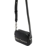 Juicy Couture Torba za čez ramo 'Jasmine' črna / srebrna | Shoptok.si