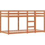  Krevet na kat sa zavjesama ružičasti 75 x 190 cm od borovine | shoptok.hr
