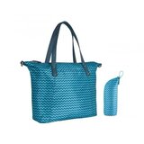 Baby torba za mame+ termos canpol turquoise