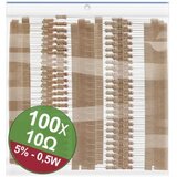 Quadrios 22P108 komplet ugljenoslojnih otpora 10 Ω aksijalno ožičen 0.5 W 5 % 1 Set Cijene