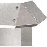 Ograda protiv puževa Srebrno 13,5 x 13,5 x 25 cm | shoptok.hr