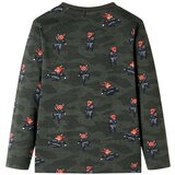  Dječja pidžama s dugim rukavima kaki 104 | shoptok.hr