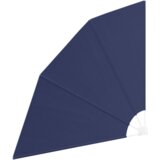 vidaXL Zaslon za zasebnost na balkonu Mornarsko modra 140 x 140 cm | Shoptok.si