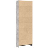 vidaXL Regal za knjige boja betona 60x24x176 cm konstruirano drvo | shoptok.hr