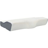 Vzglavnik z blazino Bela 60 x 34 x 11 cm Poliester, (5000111880) | Shoptok.si