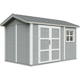 Timbela Vrtna hišica vrhunske kakovosti 8,68 m² - V252x250x412 cm - s tlemi in bitumenskimi ploščicami - M914A-CAVERN STEEL, (5000117265) Cene