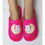 Gemre Neon Pink Soft Slippers Rainbow Moon | shoptok.hr