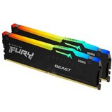 Ram DDR5 Kingston 32GB (2x16GB kit) 5600MT/s KF556C36BBEAK2-32 Fury Beast RGB EXPO | Eponuda.com