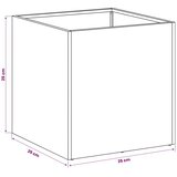  Vrtna saksija 2 kom. Rđa 25 x 25 x 25 cm Otporni čelik - Otporni čelik 25 x 25 x 25 cm 2 | shoptok.hr
