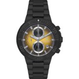 Beverly Hills Polo Club Muški ručni sat, Kvarcni mehanizam, 44mm, Žuto kućište, Crni, BP3540X.610 | Eponuda.com