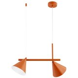  Visilica na sajli ZELTA 2xE27/15W/230V narandžasta | Eponuda.com