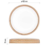  LED prigušiva stropno svetlo ILVI LED/30W/230V 2700-6500K Ø 40 cm bež + daljinski upravljač | Eponuda.com