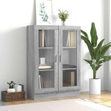  Vitrina boja sivog hrasta sonome 82,5 x 30,5 x 115 cm drvena | Eponuda.com