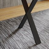 MID.YOU jedilna miza xona, hrast, črna | Shoptok.si
