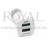 Ldnio auto punjač double auto-id C301 3.6A 2xUSB micro beli | ePonuda.com