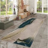 Staza za sobu 80x160 SS-059 - Zeleno pero  Staza za sobu 80x160 SS-059 - Zeleno pero Slike