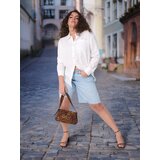Sinsay High waist kratke hlače od trapera PLUS SIZE | shoptok.hr