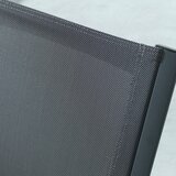 Ambia Garden VRTNI STOL les evkaliptusa aluminij antracit, naravne barve | Shoptok.si