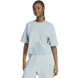 Adidas Ženska majica W Bl Sj Bf T KC5236, Okrugli izrez, Svetloplava Cene