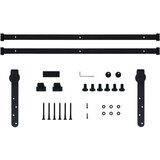 Mini pribor za klizna vrata ormarića od ugljičnog čelika 183 cm | shoptok.hr