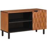 TV ormar Finš acacije smeđa 80 x 31 5 x 46 cm Čvrsto drvo manga | shoptok.hr