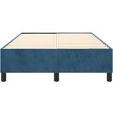  Za krevet s oprugama tamnoplavi 120 x 200 cm baršunasti | shoptok.hr