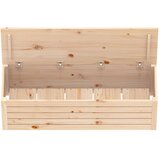  Kutija za pohranu 109x36,5x33 cm od masivne borovine | Eponuda.ba