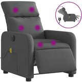 Maison Chic Električni masažni naslanjač - Relax naslanjač temno sivo blago, (22042608) Cene