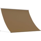 Nadstrešnica Bež 300 x 150 cm 180 g / m² poliester s PU premazom | shoptok.hr
