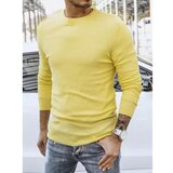 DStreet Yellow men's classic sweater WX1935 Cijene