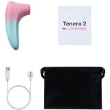 Lovense Tenera 2 - pametni vodoodporni stimulator klitorisa z zračnim valovanjem (modro-rožnata) | Shoptok.si