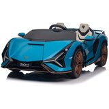  Licenciran akumulatorski avto Lamborghini SIAN 4x100W - dvosed - moder | Shoptok.si