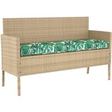  Jastučić za klupe s uzorkom lista 140x40x8 cm Oxford tkanina | shoptok.hr