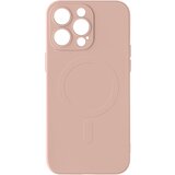 AVIZAR MagSafe iPhone 15 Pro Max Case, Soft Touch, Fast Mag Cover Series - pudrasto roza, (21136467) Cene