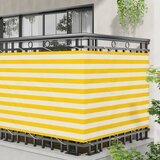  Balcony ekran Žuta i bijela 120 x 200 cm | shoptok.hr