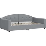  Dnevni krevet na razvlačenje svjetlosivi 100x190 cm od tkanine | shoptok.hr