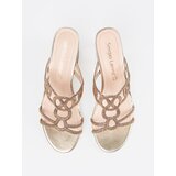 Sergio Leone Golden mules on a heel | Shoptok.si