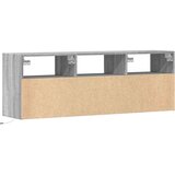  Zidni TV ormarić s LED svjetlima boja hrasta 130x31x45 cm | Eponuda.ba