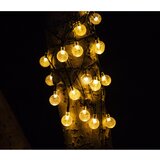  LED solarna dekorativna girlanda BUBBLE GLASS 20xLED/8 funkcija 4,85 m 600 mAh IP44 | Eponuda.com