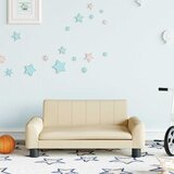  Dječja fotelja krem 70 x 45 x 30 cm od tkanine | shoptok.hr