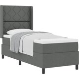  Krevet s opruga kutije Tamno siva 190 x 90 cm tkanina | shoptok.hr