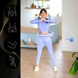  Hhm15 hula hoop plavi magnetski s utegom hms | shoptok.hr