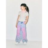 Reserved Traperice wide leg s ispiranjem - plava | shoptok.hr