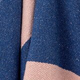Bloomingville Plava/ružičasta deka 130x160 cm Cadeo – | shoptok.hr