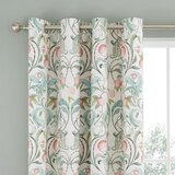 Catherine Lansfield Zelene/ružičaste zavjese u setu 2 kom 168x183 cm Clarence Floral – | shoptok.hr